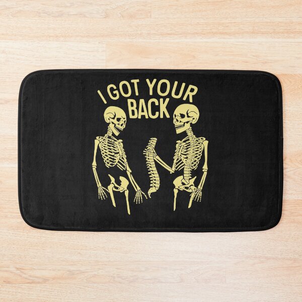Item preview, I Got Your Back Halloween Skeleton Skull Men and Women designed and sold by TaraxDoolittle.