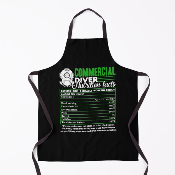 Item preview, Commercial Diving - Commercial Diver Nutrition Facts designed and sold by UnknownArtistt.