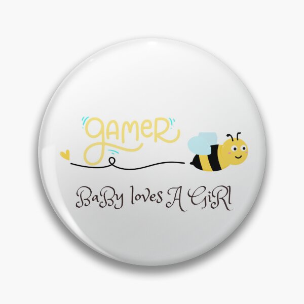 Item preview,  Baby loves a girl gamer beekeeping - girl gamer beekeeping lovers in the world designed and sold by Himarooma.
