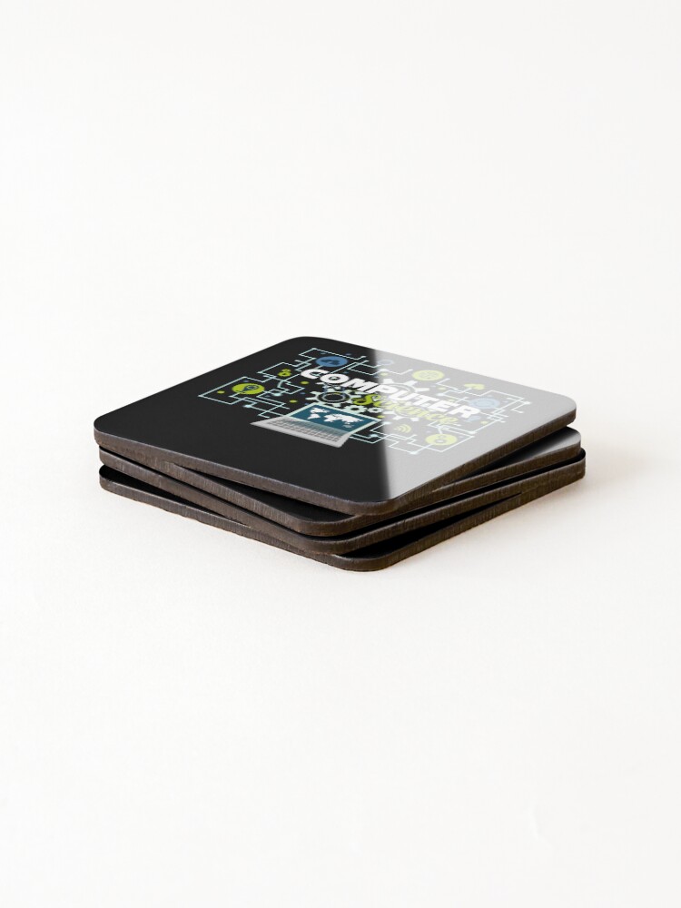 Thumbnail 4 of 5, Coasters (Set of 4), Computer Science - Proud Computer Science designed and sold by UnknownArtistt.