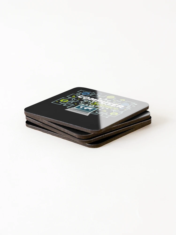 Thumbnail 4 of 5, Coasters (Set of 4), Computer Science - Proud Computer Science designed and sold by UnknownArtistt.