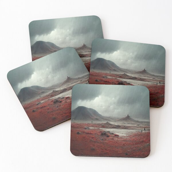 Item preview, Rainy Afternoon on Mars Series: 4 designed and sold by Creative Shed Designs.
