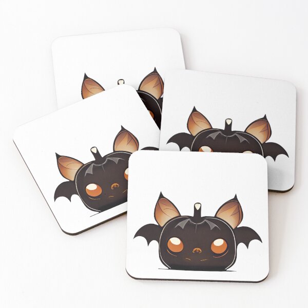 Item preview, A cute halloween pumpkin bat designed and sold by Quentin Medda.