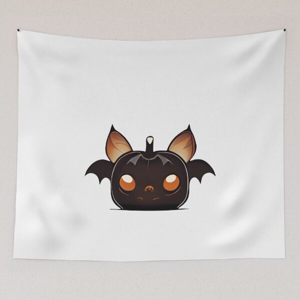 Item preview, A cute halloween pumpkin bat designed and sold by Quentin Medda.