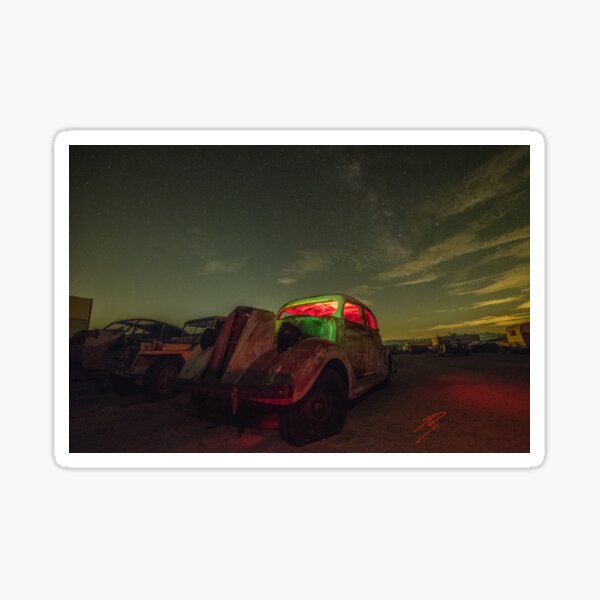 Item preview, Light Painting in the Desert designed and sold by Sidetrakn.