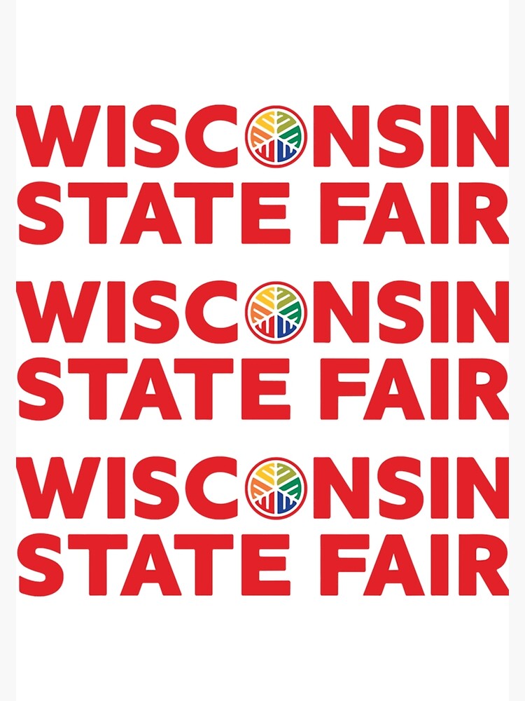 "Wisconsin State Fair Official Logo" Photographic Print for Sale by