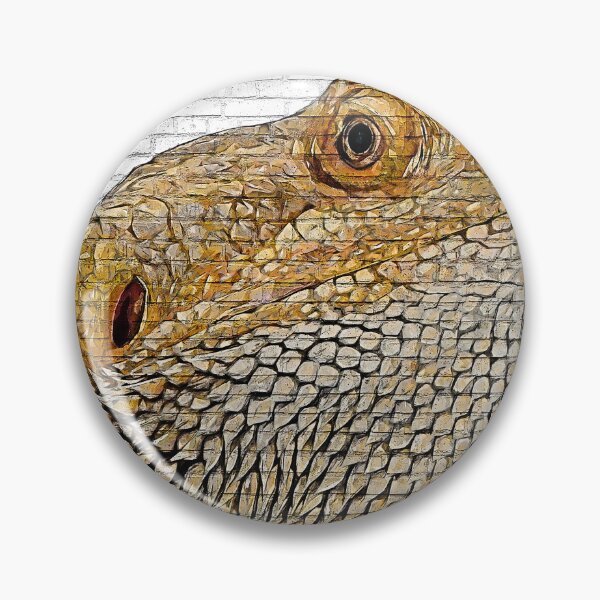 Item preview, Close Up Bearded Dragon - Custom Pet Portrait Art Studio designed and sold by Custom Pet Portrait Art Studio.