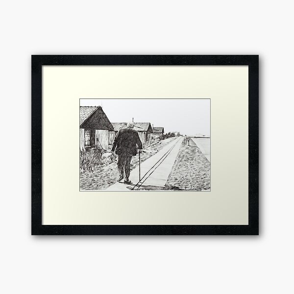 'The Road to Home' Framed Art Print