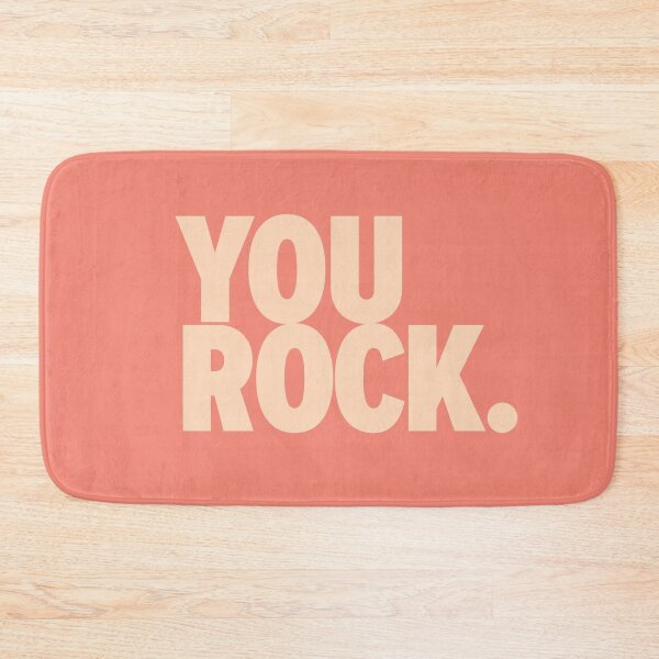 Item preview, You Rock Pastel Peach designed and sold by ThinkFun! Design.