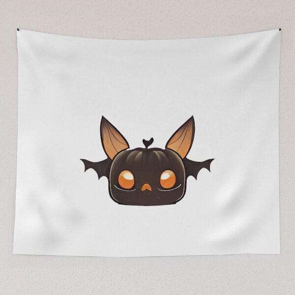 Item preview, A cute halloween pumpkin bat designed and sold by Quentin Medda.