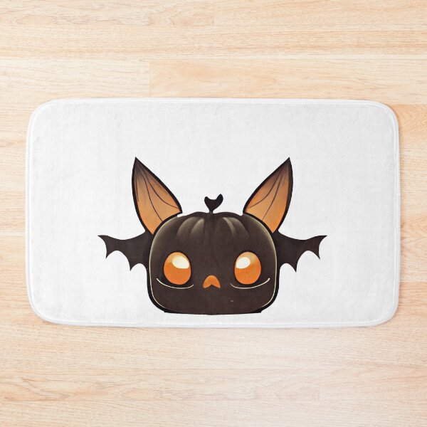 Item preview, A cute halloween pumpkin bat designed and sold by Quentin Medda.