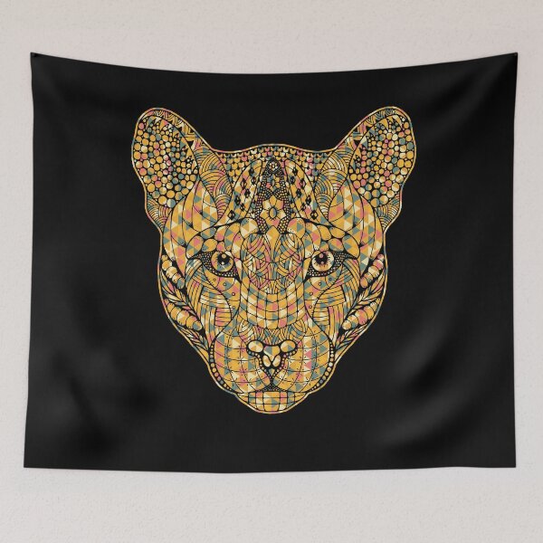 Item preview, Cougar - Cougar Geometric designed and sold by UnknownArtistt.