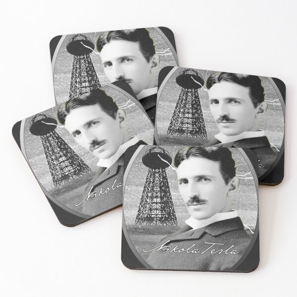 Item preview, Nikola Tesla -f Science Series Essential T-Shirt designed and sold by barrajedge.
