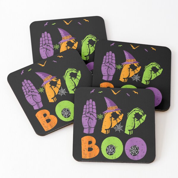 Item preview, Boo Hands American Sign Language Pride ASL Halloween designed and sold by Spencerhowar.