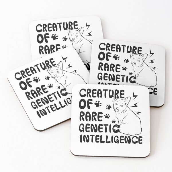 Item preview, Corgi Creature Of Rare Genetic Intelligent designed and sold by UnknownArtistt.
