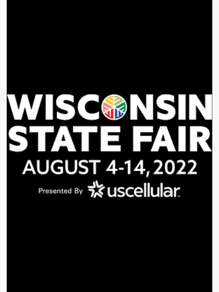 "wisconsin state fair" Poster for Sale by LukaBurts Redbubble