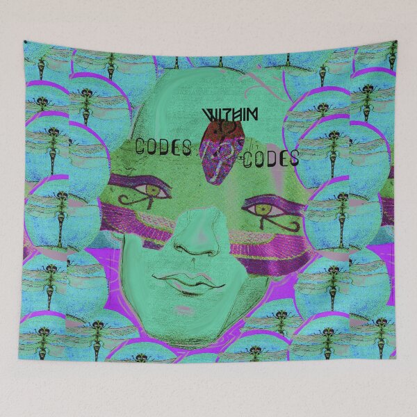 Item preview, Egypt Eyes & Dragonflies designed and sold by CodeswithnCodes.