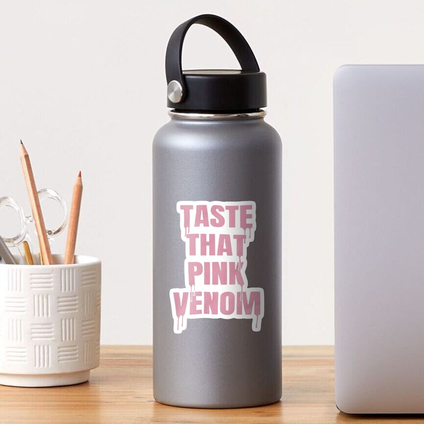 taste-that-pink-venom-sticker-for-sale-by-familyshirt-redbubble