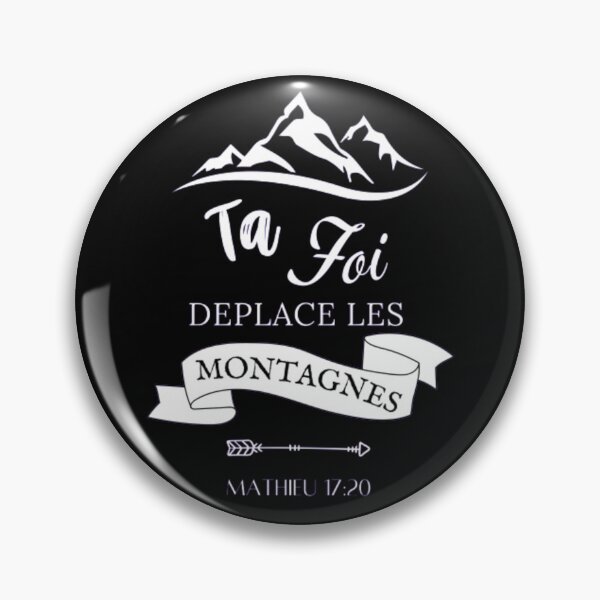Item preview, Ta foi déplace les montagnes  designed and sold by CherishedCloset.