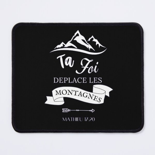 Item preview, Ta foi déplace les montagnes designed and sold by CherishedCloset.