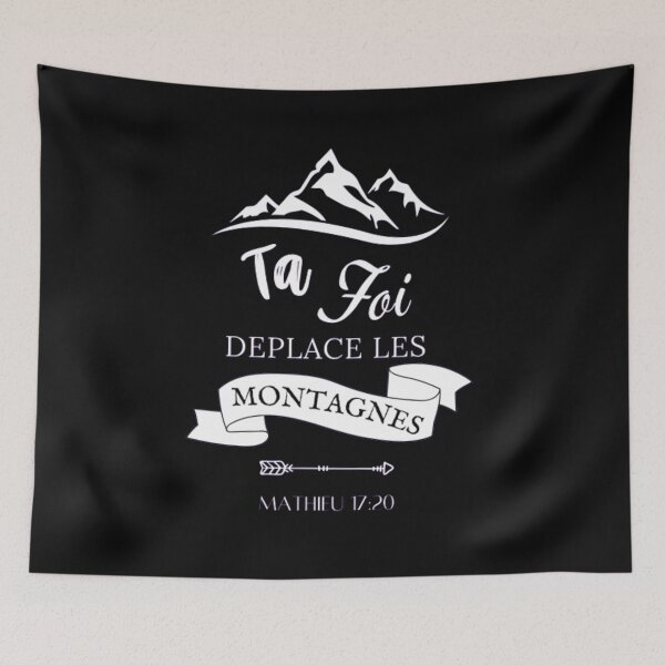 Item preview, Ta foi déplace les montagnes  designed and sold by CherishedCloset.