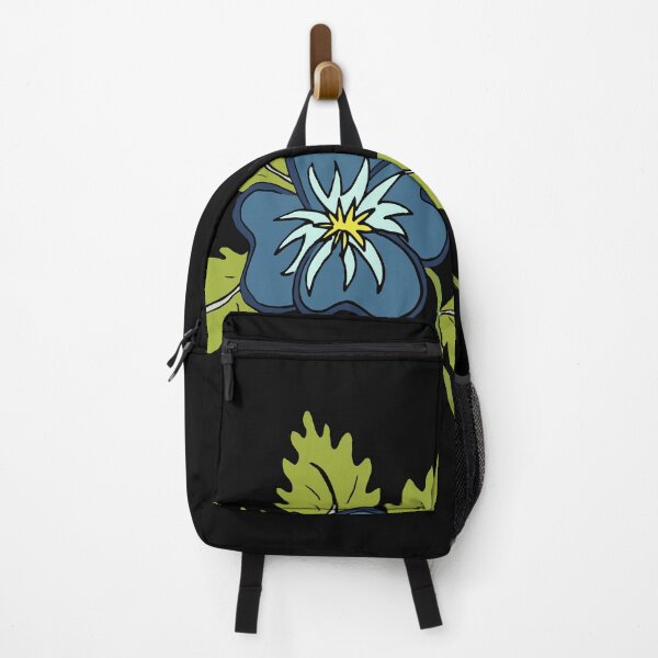 Artikelvorschau, Einzelne blaue Stiefmütterchen Blume Illustration, fröhliche wilde Stiefmütterchen entworfen und verkauft von AngelDawnDesign.