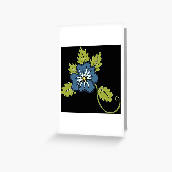 Tarjetas de felicitación: Flor Del Pensamiento | Redbubble