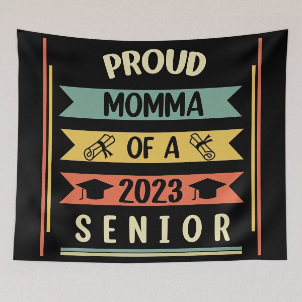 Item preview, Proud Momma Of A 2023 Senior Graduate Graduation  designed and sold by Rami Khalifah.