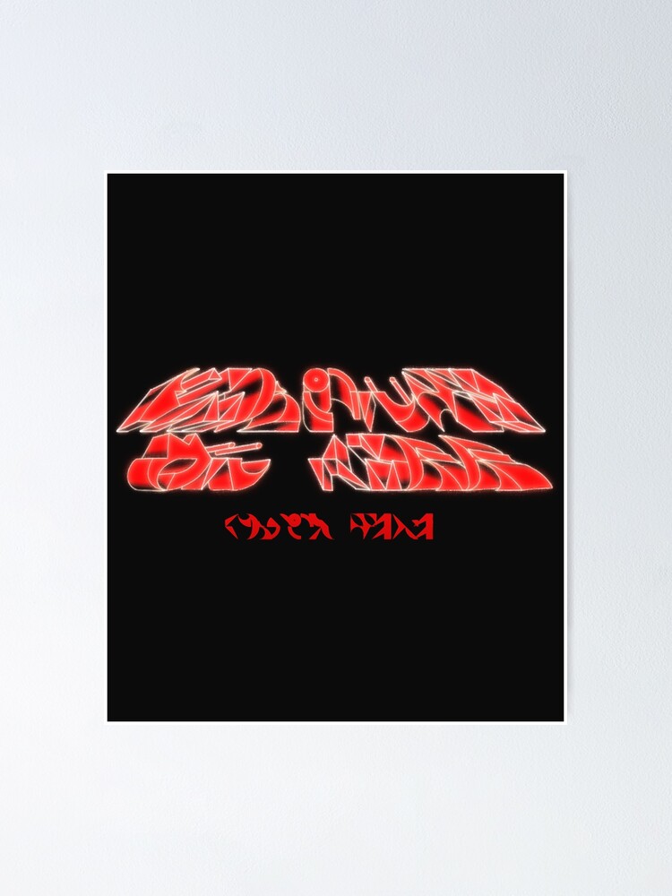 "black midi to hell " Poster for Sale by PolieCo Redbubble