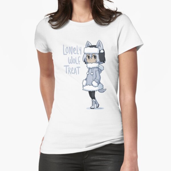Lonely Wolf Treat Fitted T-Shirt