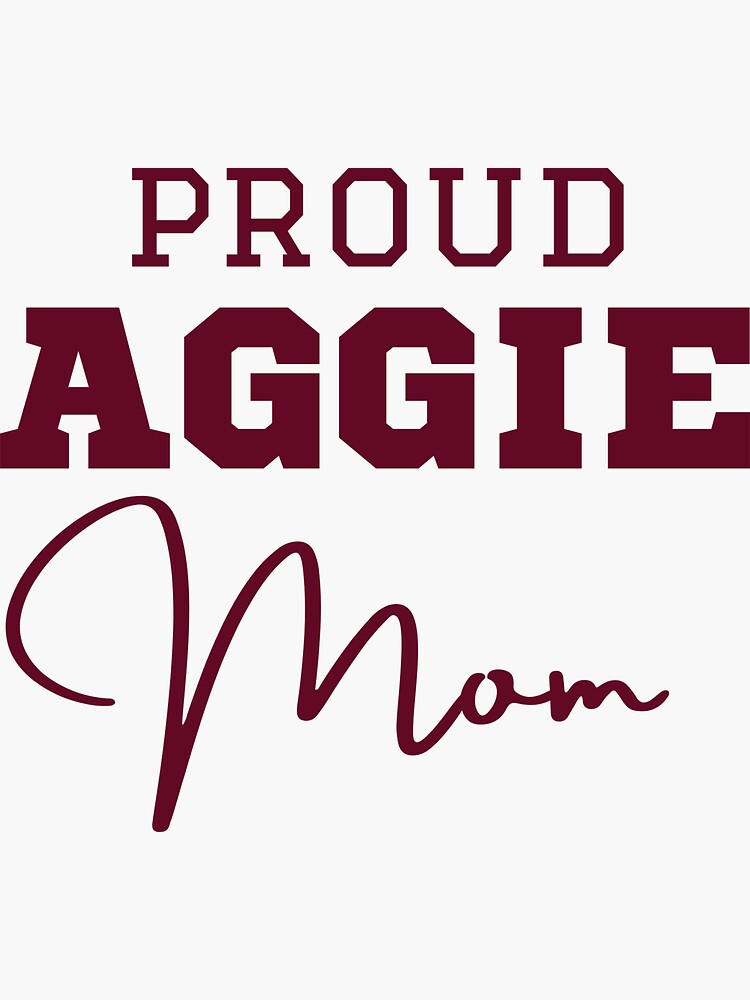 Proud Aggie Sticker for Sale by paisleythermond