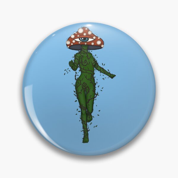 Item preview, Mushroom Girl (with background)  designed and sold by BStorme.