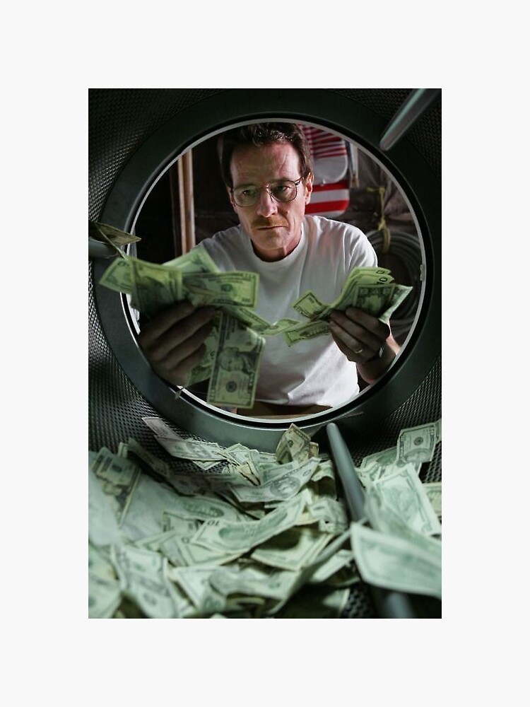"Walter White Breaking Bad money" Sticker for Sale by SkateSpace