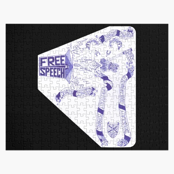 M.I. #260 |☽| Free Speech Versus Police Suppression Jigsaw Puzzle
