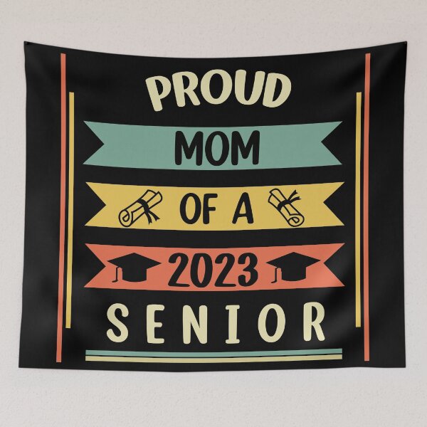 Item preview, Proud Mom Of A 2023 Senior Graduate Graduation  designed and sold by Rami Khalifah.