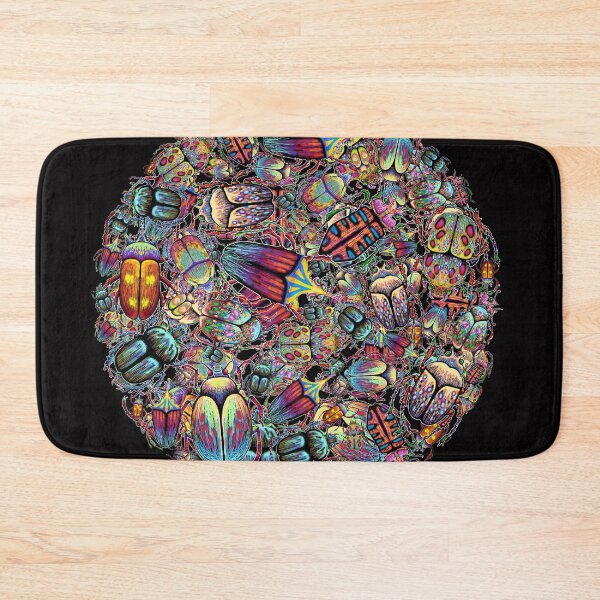 Item preview, circle of infinite beetles designed and sold by crileybell.