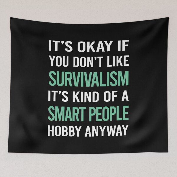Aperçu de l'œuvre Smart People Hobby Survivalism Prepper Preppers Survival créée et vendue par RonaldEwing4782.