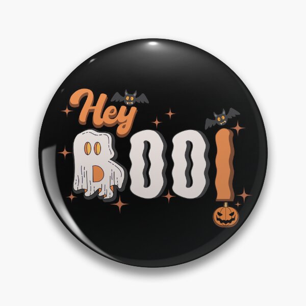 Item preview, Hey Boo typography boo Halloween                                    designed and sold by onzpacesdesign.
