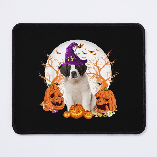Item preview, Dog Halloween Saint Bernard Dog Jack O Lantern Pumpkin designed and sold by Spencerhowar.