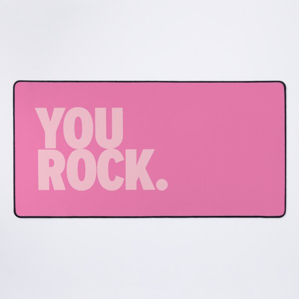Item preview, You Rock Pastel Pink designed and sold by ThinkFun! Design.