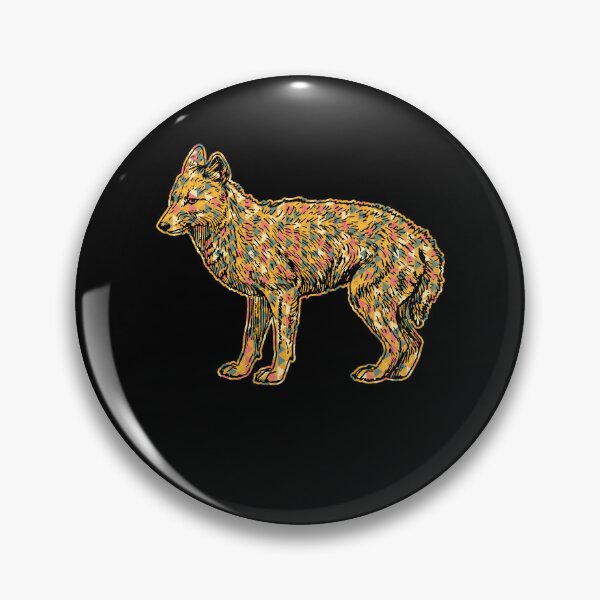 Aperçu de l'œuvre Coyote - Coyote Géométrique créée et vendue par UnknownArtistt.