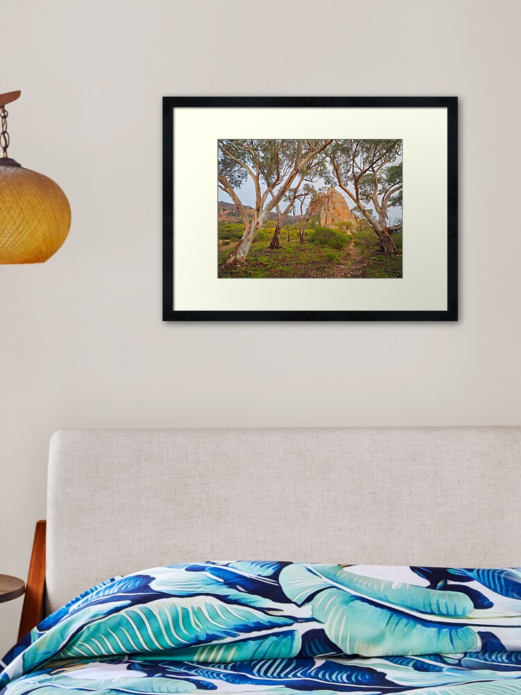 Thumbnail 1 of 7, Framed Art Print, Mount Arapiles, Victoria, Australia designed and sold by Chockstone.