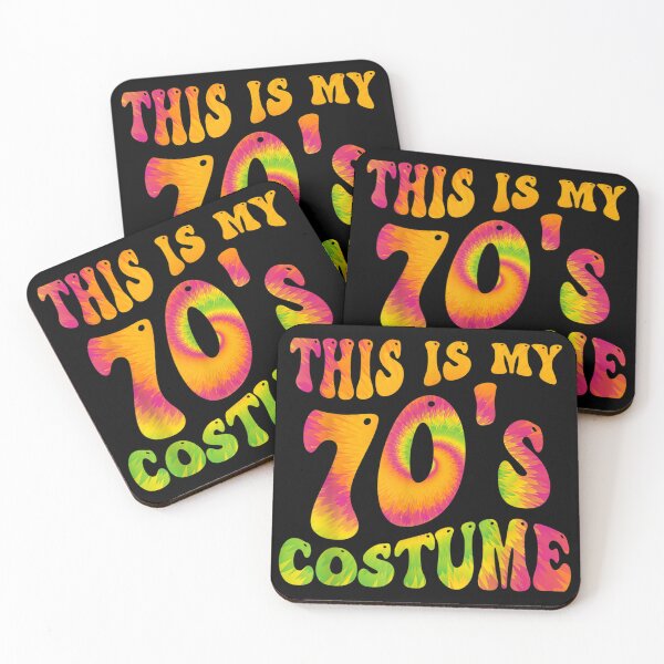 Item preview, This Is My 70's Costume Funny Groovy Tie Dye Halloween designed and sold by Spencerhowar.