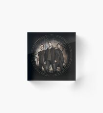 Supernatural Trio Acrylic Block