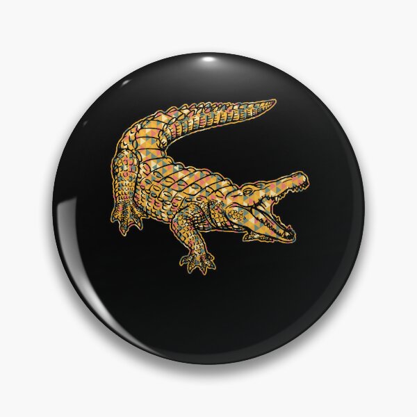 Aperçu de l'œuvre Crocodile - Crocodile Géométrique créée et vendue par UnknownArtistt.
