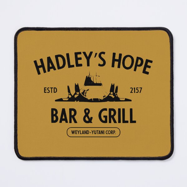 Item preview, Hadley's Hope Bar & Grill (black) designed and sold by Murder of Crows.