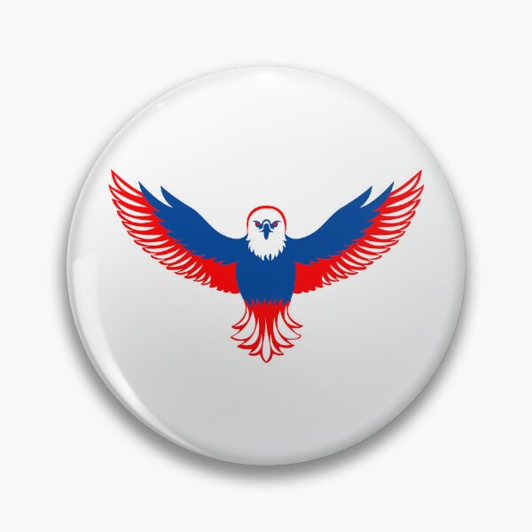 Item preview, Blue and Red Eagle designed and sold by Cheni-Yathri.