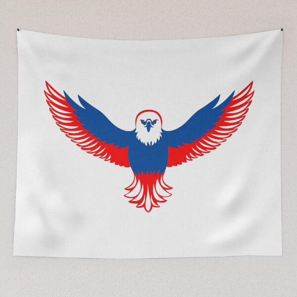 Item preview, Blue and Red Eagle designed and sold by Cheni-Yathri.