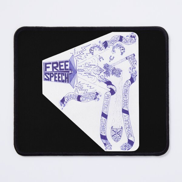 Item preview, #260 |☽| Free Speech Versus Police Suppression designed and sold by Naean H.F. (Nez Man).