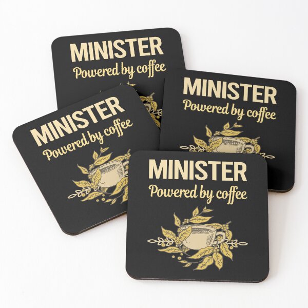 Item preview, Powered By Coffee Minister designed and sold by cossinulsesj.